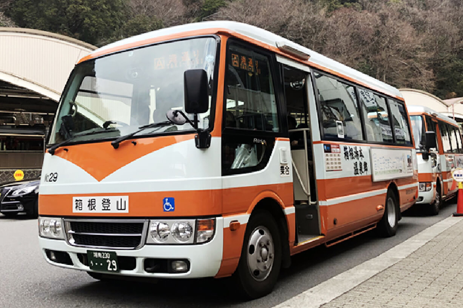各旅館共通送迎バス